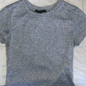 Forever 21 plain grey shirt